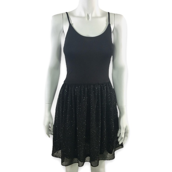 Joe's Jeans Black Sparkle Ballet Dress Balletcore size Small - Picture 1 of 11